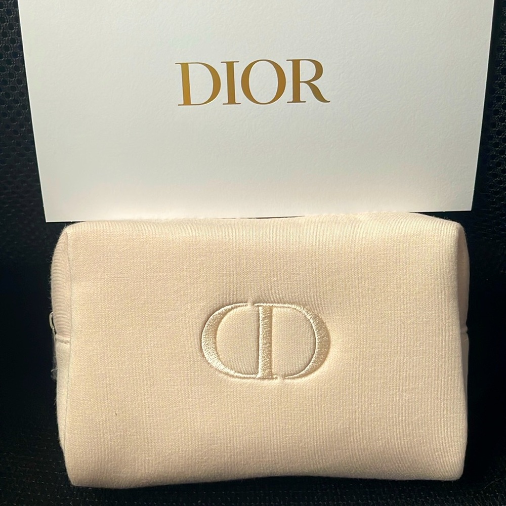 Authentic Christian Dior Beauty cosmetic bag